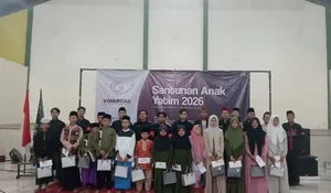 Safari Ramadhan 2026, Sedulur Pati Nusantara Bagikan 500 Santunan Anak Yatim di Jawa Timur