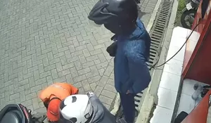 Terekam CCTV, Uang Petugas Nitrogen di Sidoarjo Raib Diduga Diambil Pelanggan, Begini Kronologinya 