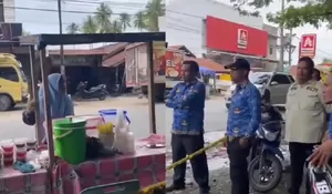 Viral di Padang Lawas Utara, Pedagang Takjil Emosi Saat Penertiban Dagangan