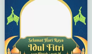 ‎7 Link Twibbon Hari Raya Idul Fitri 1447 Hijriah, Desain Kreatif dan Estetik untuk Sambut Hari Kemenangan bagi Umat Islam