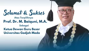 Pemerhati Pariwisata Pimpin Dewan Guru Besar UGM