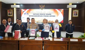 Polda Jateng Bongkar Kasus Mafia Tanah di Salatiga, 3 Pelaku Diamankan