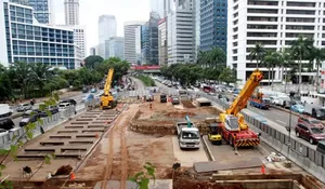 Mulai Besok, Rekayasa Lalu Lintas Diterapkan di Sekitar Thamrin-Monas Selama Pembangunan MRT Fase 2A