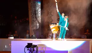 Prosesi Penyulutan Api Peparnas XVII Solo 2024: Semangat Juang dan Ketangguhan Atlet Disabilitas Indonesia  