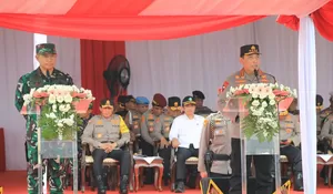 Kapolri dan Panglima TNI Pimpin Pengamanan Pelantikan Presiden dengan 100 Ribu Personel