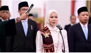 Prabowo Lantik Iffa Rosita sebagai Anggota KPU, Siap Kawal Pilkada 2024  