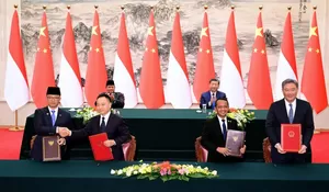 Kolaborasi Besar Indonesia-Tiongkok! Prabowo dan Xi Jinping Sahkan 7 Proyek Strategis di Beijing