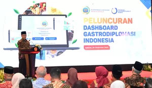 Strategi Baru untuk Tingkatkan Ekonomi dan Diplomasi Kuliner, Menlu Luncurkan Dashboard Gastrodiplomasi Indonesia  