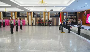 27 Perwira Tinggi Polri Terima Kenaikan Pangkat dari Kapolri, Empat Jenderal Sandang Bintang Tiga