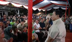 Pesan Prabowo saat Tahun Baru di Pengungsian Bareng Masyarakat Tapanuli Selatan: Kita Gotong Royong, Jaga dan Hormati Alam