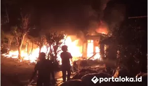 Gudang Kain Perca di Trucuk Klaten Terbakar, 1 Warga Terluka, Saksi Lihat Api dari Bawah Pohon