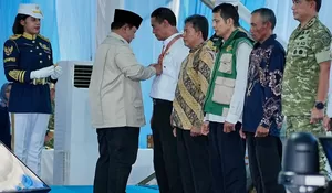Cek Panen Raya di Karawang, Petani Antusias Bertemu Prabowo