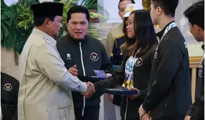 Momen Presiden Prabowo Hitung Medali Emas Martina Ayu Atlet Sea Games ke-33 Thailand, Istana Negara Bergemuruh Tepuk Tangan