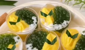 Cara Membuat Bubur Jagung Mutiara Pandan, Resep Cemilan Rumahan Manis Kenyal dan Gurih Bikin Nagih