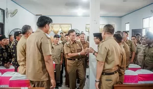 Pembinaan dan Pengawasan Penyelenggaraan Pemerintahan Desa Tahun 2026, Bupati Ciamis Tekankan Keselarasan Desa dan BPD