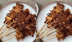 Resep Sate Jamur Gurih Manis Pedas dan Kenyal Bikin Nagih, Cocok Jadi Cemilan Sehat