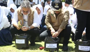 Program Satu Siswa Satu Pohon Diluncurkan, Bupati Tasikmalaya Dorong Swasembada Pangan Berbasis Sekolah