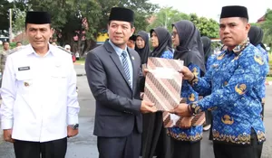 5.387 PPPK Paruh Waktu Dompu Akhirnya Terima SK Pengangkatan, Gajinya Setara 10 Kilogram Beras