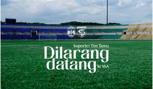 Laga PSIM Yogyakarta Vs Persebaya Surabaya di SSA Bantul Digelar Tanpa Suporter Tim Tamu