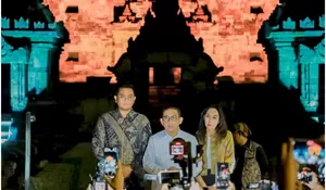 Menteri Kebudayaan Fadli Zon Meresmikan Pengembangan Tahap I Candi Plaosan Klaten