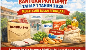Cara Cek Penerima Bansos PKH dan BPNT 2026 Tahap 1 yang Cair Februari untuk 18 Juta KPM, Apakah Kamu Termasuk?