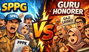 Polemik THR SPPG dan Guru Honorer, Begini Aturan Daftar Penerima Susuai APBN/APBD