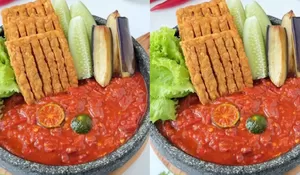 Menu Sambal Terasi dan Tempe Goreng Marinasi Yang Nendang di Akhir Pekan, Resep Sat-set Dijamin Bikin Melek Merem