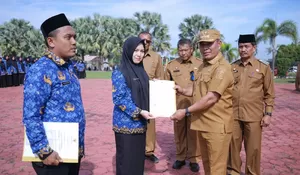 2.378 PPPK Paruh Waktu Aceh Besar Resmi Dilantik, 2 Orang Mengundurkan Diri Sisanya Tunggu Penetapan Nomor Induk, Intip Kisaran Gajinya