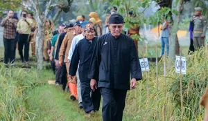 Hadiri Panen Raya, Bupati Herdiat Canangkan Ciamis sebagai Kabupaten Organik pada 2026