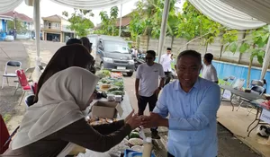 Sambut Ramadhan, Dinas Pertanian dan Ketahanan Pangan Ciamis Gelar Bazar Pangan Murah