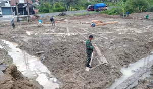 Pembangunan KOPDES MERAH PUTIH di Desa Cinyasag Panawangan Dihentikan, Ini Alasannya