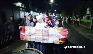 Sambut Ramadhan 1447 H, Ratusan Warga Maleber Ciamis Meriahkan Pawai Taaruf