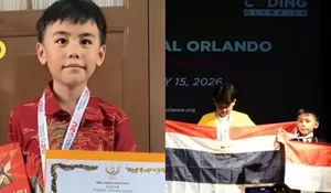 Siswa SD Asal Bandung yang Diundang NASA usai Raih Juara Olimpiade Sains Internasional, Koleksi 18 Medali