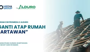 Promedia Group dan Alduro Ganti Atap Rumah Wartawan Gratis, Perangi Sampah Sambil Tingkatan Kenyamanan Hunian Jurnalis
