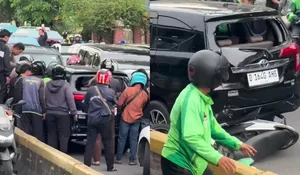 Viral Mobil Calya Lawan Arah hingga Diamuk Massa, Polisi Ungkap Penyebabnya
