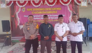MUSPIKA Rambipuji mengadakan Rapat koordinasi lintas sektoral kecamatan Rambipuji Jember 