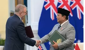 Perkuat Kemitraan Strategis Indonesia-Australia, Presiden Prabowo dan PM Albanese Tandatangani Traktat Keamanan Bersama