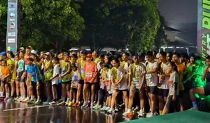 Prajurit Yonif 509 Kostrad Tunjukkan Semangat Juang di Infanteri Night Run Bondowoso 2026