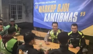 Memperkuat Sinergitas Untuk Kamtibmas,Polresta Sidoarjo dan Komunitas Ojol Sahur On The Road.