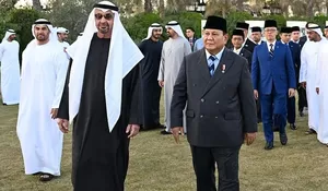 Lanjutkan Lawatan ke UEA, Prabowo Temui Presiden MBZ Bahas Penguatan Investasi