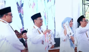 KPU Rembang Rilis Laporan Penerimaan Sumbangan Dana Kampanye Paslon Bupati dan Wakil Bupati Pilkada 2024