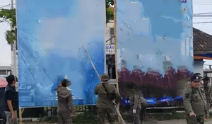 Bawaslu Rembang: Ribuan Alat Peraga Kampanye Langgar Aturan Pilkada 2024