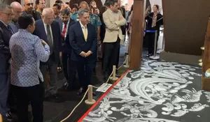 Petani Garam Desa Dasun Tampil di Pameran Internasional Arthefact 3.0