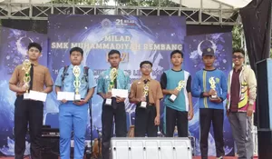 Meriah! Milad ke-21 SMK Muhammadiyah Rembang Tampilkan Lomba E-sport hingga Modifikasi Motor