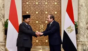 Prabowo Bertemu Presiden Mesir, Ingin Tingkatkan Kerjasama Perdagangan hingga Pendidikan