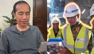 Jokowi dan Gibran Ikut Tren Joget Lagu Viral ‘Waktu Ku Kecil’, Netizen Heboh!