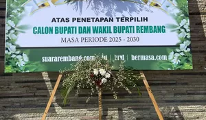 Pemkab Rembang Larang Karangan Bunga, Warga Diminta Bawa Bibit Tanaman