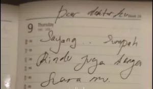 Beredar Surat Cinta dari Ammar Zoni untuk Dokter K. Isinya? 