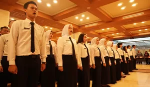 54 CPNS Rembang Resmi Dilantik, Ini 3 Pesan Penting dari Bupati Harno