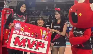 Megawati Cetak Dua Rekor Hebat Saat Red Sparks Menang vs Al Pappers